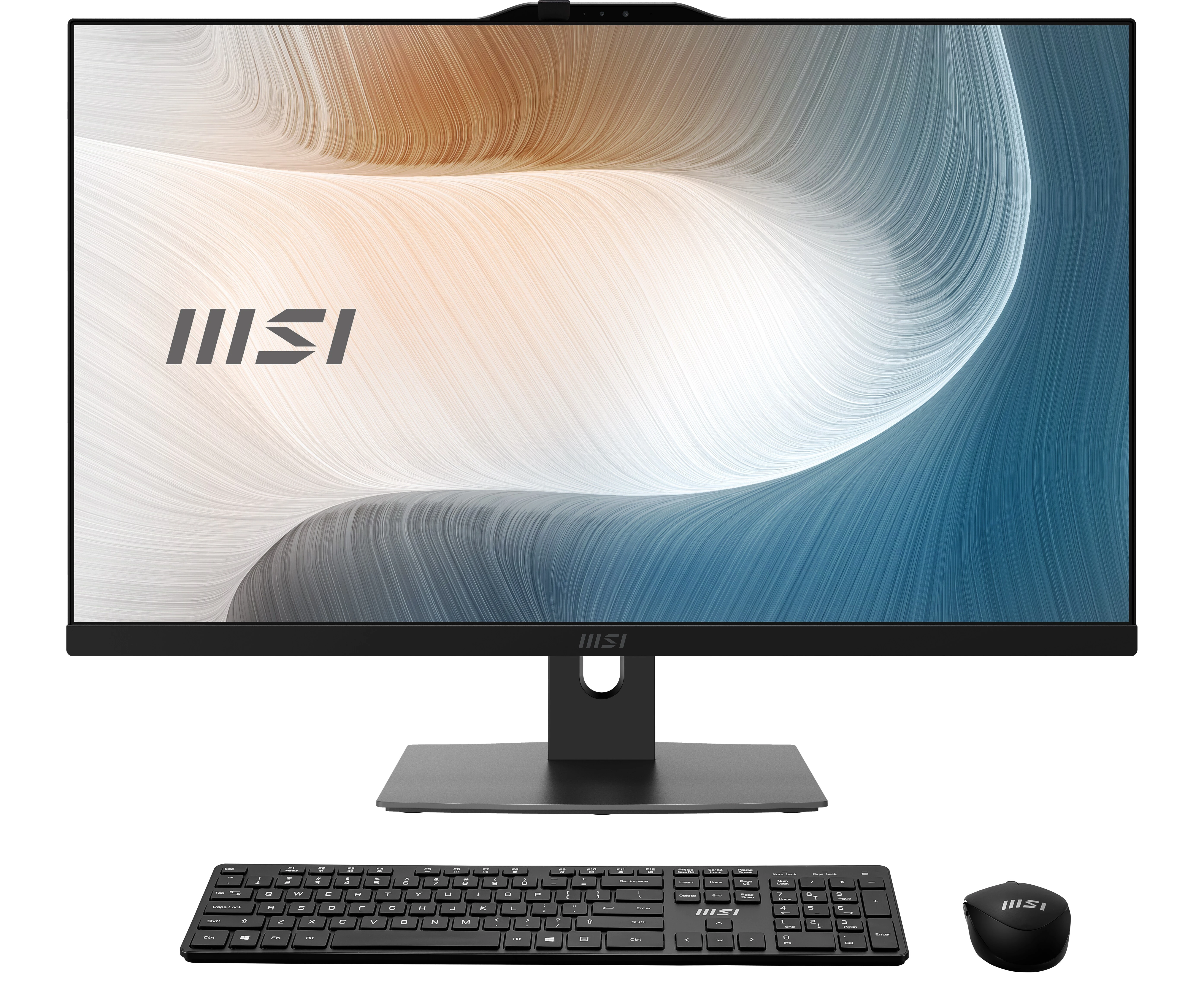 Моноблок MSI Modern AM272 P 1 M Ai O (9 S6-AF8231-1033) 27" FHD (1920x1080)IPS AG Non-touch, i3-100 U (1.2 G Hz), 8 GB DDR5(1x8 GB), 512 GB SSD M.2, Intel UHD
