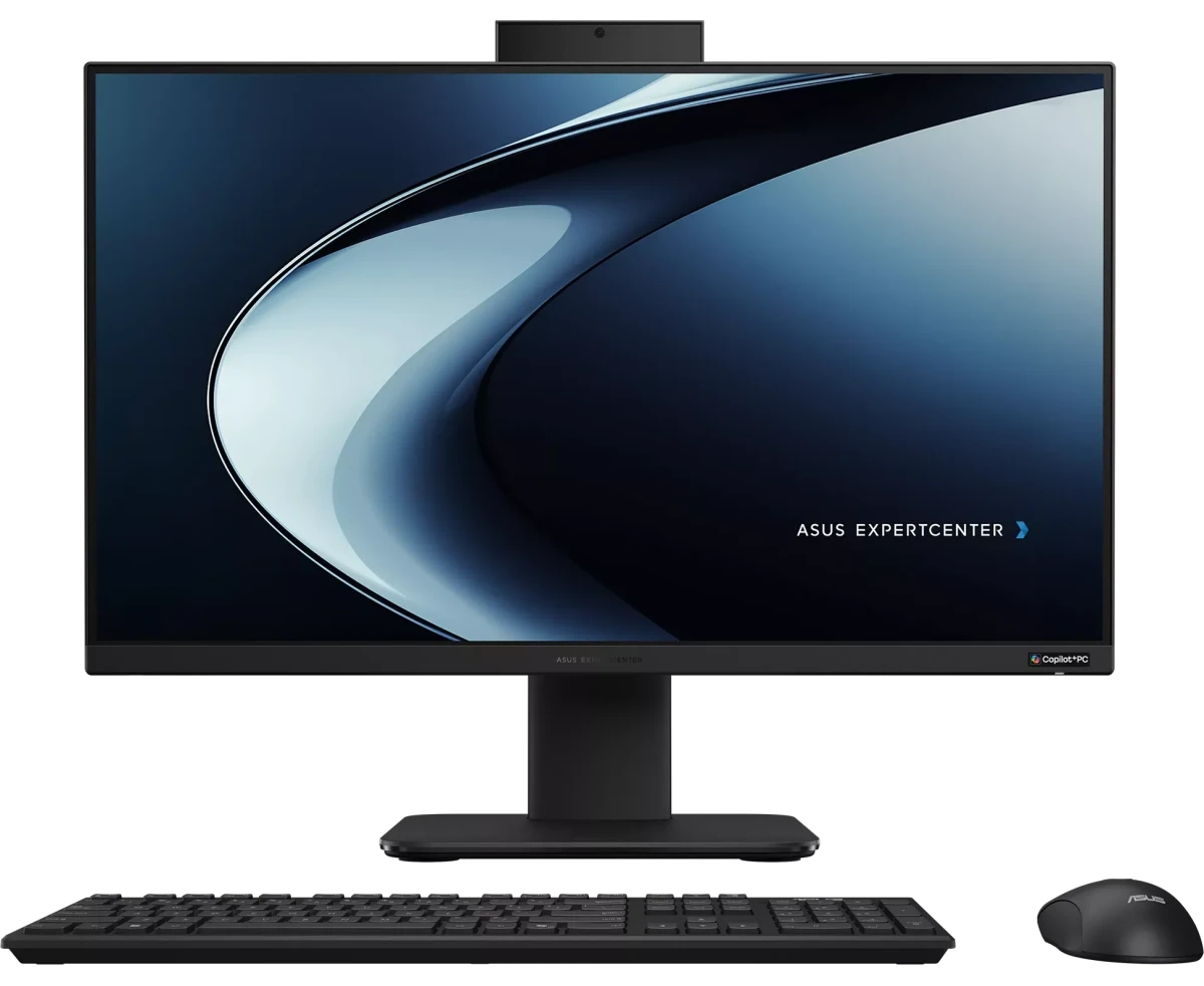 Моноблок Asus PM640 KA-BPC028 W (90 PT0463-M00 B50-Win11 Home) 23.8" Full HD Ryzen AI 5 330 (2) 16 Gb SSD512 Gb R Gr Gbit Eth клавиатура мышь Cam черный