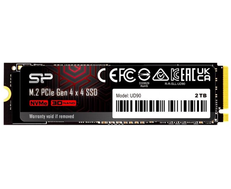 SSD Silicon Power UD90 SP02 KGBP44 UD9005 PCI-E 4.0 x4 2 Tb M-Series M.2 2280