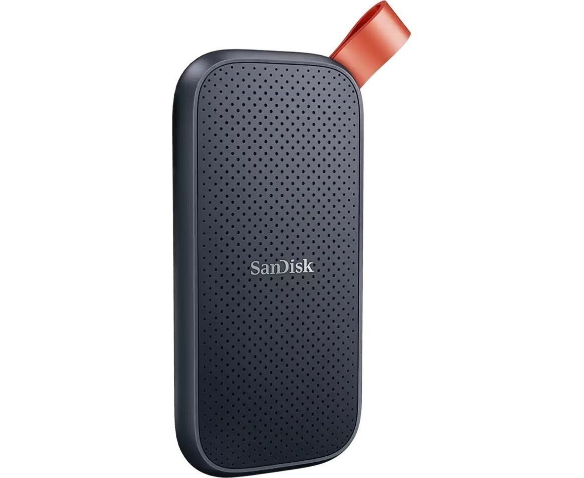 SSD Sandisk SDSSDE30-1 T00-G26 Portable 1 TB, External, USB 3.2, R/W -800/- MB/s черный