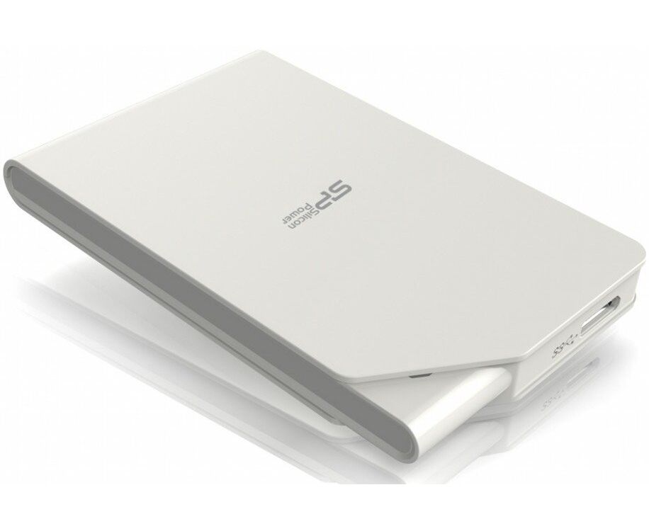 HDD ext 2.5" 1.0 TB 5400rpm USB3.0 Silicon Power Diamond S03 White (SP010 TBPHDS03 S3 W)