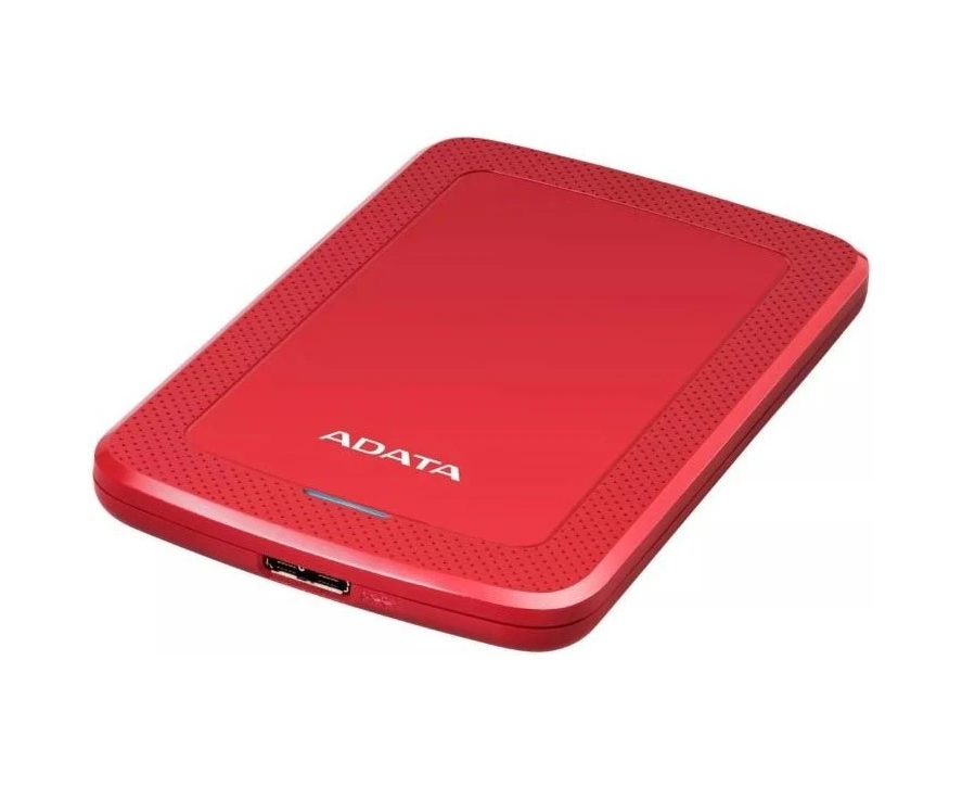 HDD ext 2.5" 1.0 TB USB3.1 ADATA Slim HV300, красный, 10.3 mm (AHV300-1 TU31-CRD)