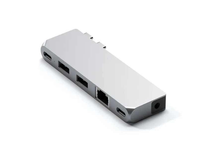 Хаб Satechi Pro Hub Mini Серебристый