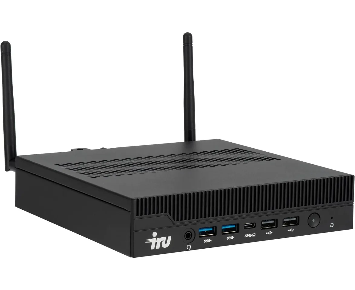 Неттоп i RU Tactio 310 H6 ITF (2164456) Intel Core i3 12100, DDR5 8 ГБ, 256 ГБ(SSD), Intel UHD Graphics 730, без операционной системы, черный