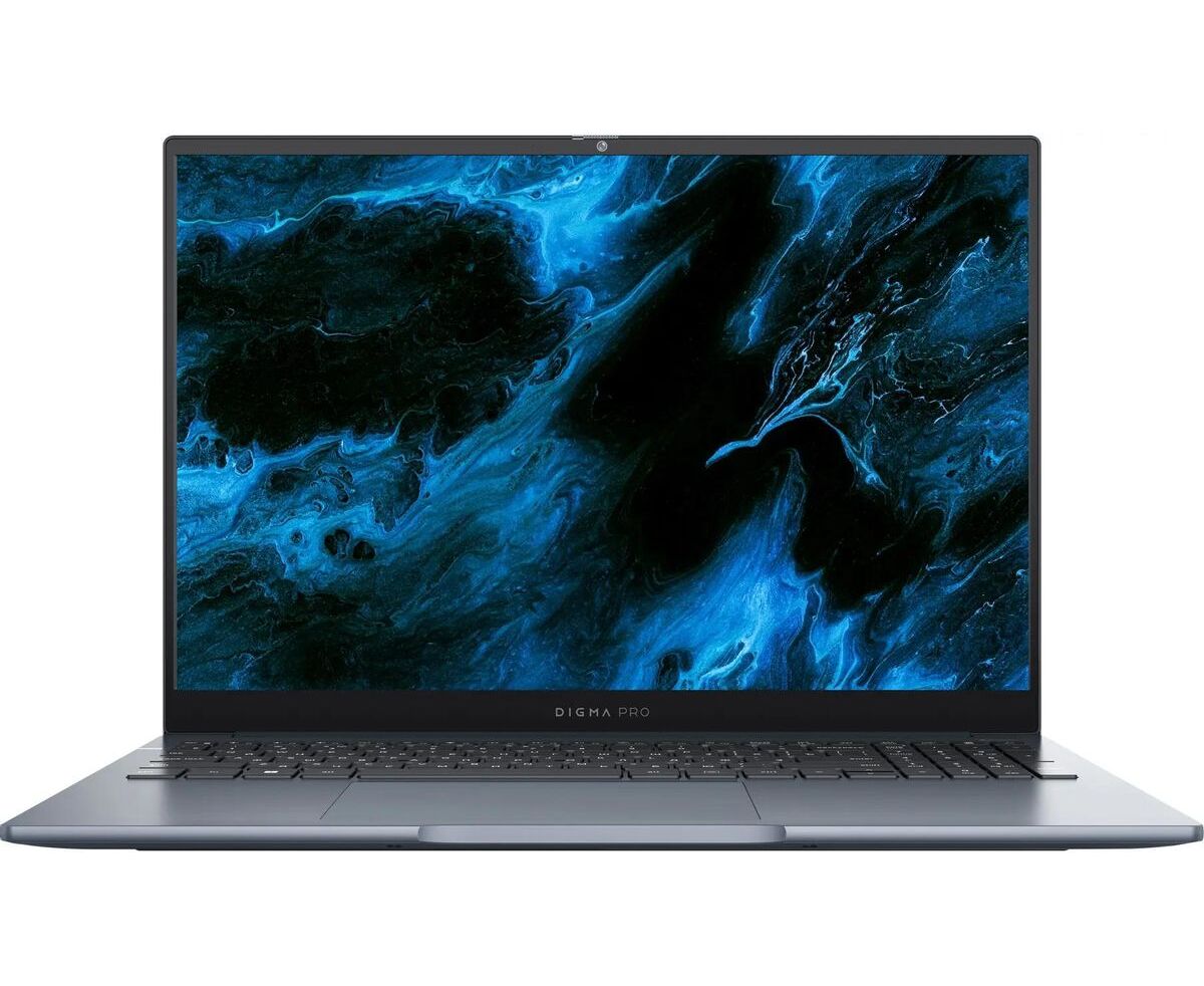 Ноутбук DIGMA PRO Pactos (DN16 R5-ADXW03) 16", IPS, AMD Ryzen 5 7530 U 2 ГГц, 6 ядер, 16 ГБ DDR4, 512 ГБ SSD, AMD Radeon интегрированное, W11 P, темно-серый