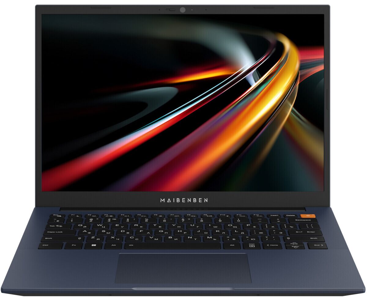 Ноутбук Maibenben S14 C-R576 UMF1 SHURE0-Win11 14" WUXGA IPS AMD R5-7640 HS, 16 Gb, 512 Gb SSD синий
