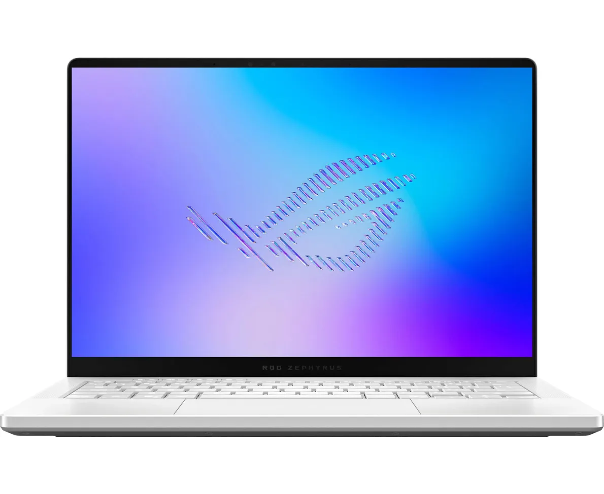 Ноутбук ASUS Rog Zephyrus G14 GU405 AW-SY024 W (90 NR0 P83-M000 Y0) Ultra 9 386 H 32 Gb SSD 1 Tb n Vidia RTX 5080 16 Gb 14 2.8 K OLED 73 Вт*ч Win11 Белый