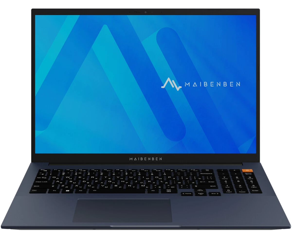 Ноутбук MAIBENBEN Medio M16 C (M16 C-R576 UMF1 SLURE0) Ryzen 5 7640 HS 16 Gb SSD 512 Gb AMD Radeon 760 M Graphics 16 WUXGA IPS Cam 46.5 Вт*ч Linux Синий