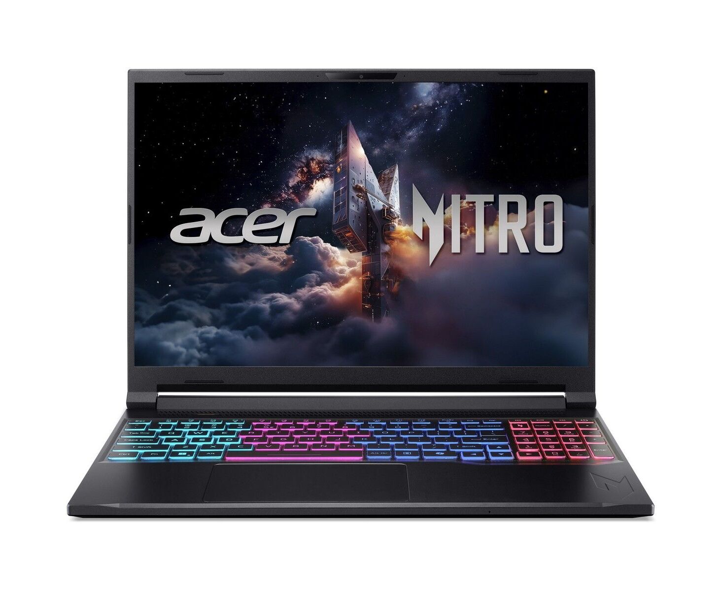 Ноутбук Acer Nitro ANV16 S-71-74 UQ (AN.QXCSA.002-Win11) Core 7 240 H 16 Gb SSD1 Tb NVIDIA Ge Force RTX 5060 8 Gb IPS FHD+ (1920x1080) Multi Language black