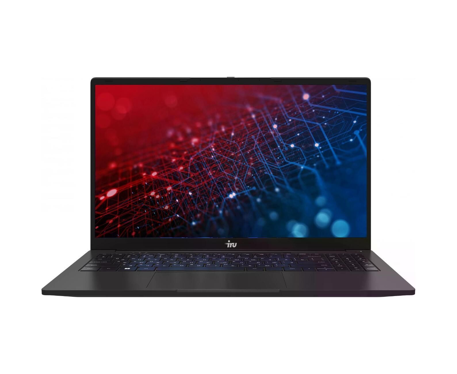 Ноутбук IRU Strato 15 ALI (2058955-Free DOS) Core i7 1255 U 16 Gb SSD512 Gb Intel Iris Xe graphics 15.6" IPS FHD (1920x1080) black 6000m Ah