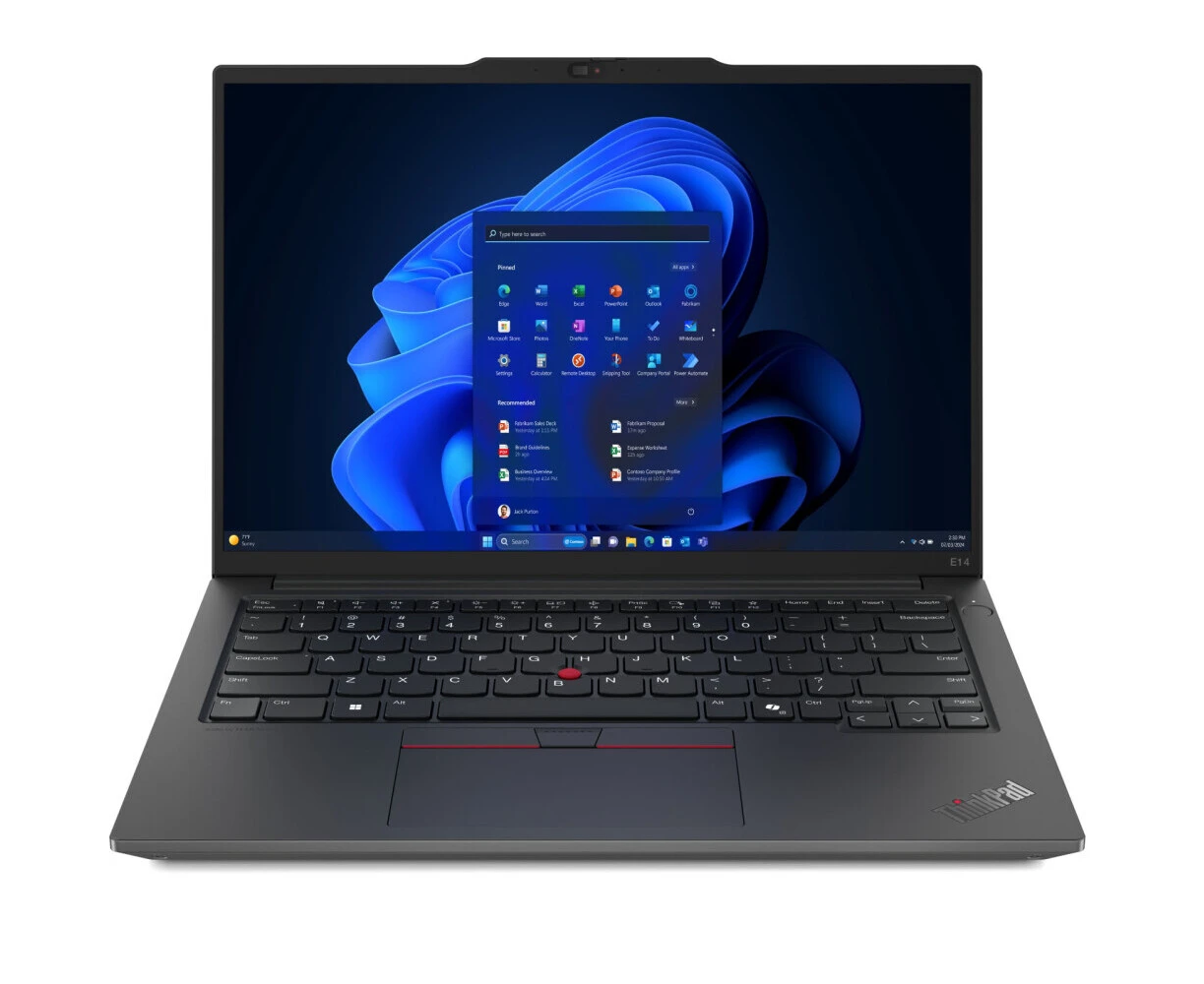 Ноутбук Lenovo Think Pad E14 G6 (21 M80024 US) Core Ultra 5 125 U 16 Gb SSD512 Gb Intel Graphics 14" IPS WUXGA (1920x1200) без ОС black Wi Fi BT Cam