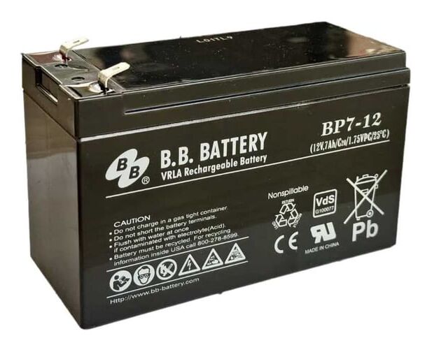 Батарея для ИБП BB BP7-12 12 В 7 Ач