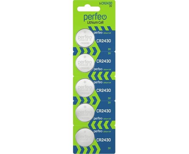 Эл. питания Perfeo CR2430/5 BL Lithium Cell