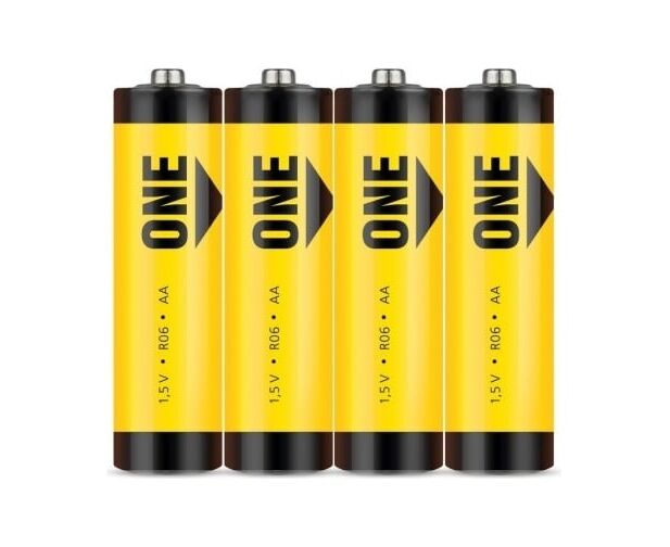 Батарейка AA Smart Buy R06-4 P One (SOBZ-2 A04 S-Eco) 1.5 B, (4/60/600)