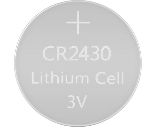 Батарейка Mirex CR2430-1 BL Lithium (23702-CR2430-E1) 3 В, (1/40/240)