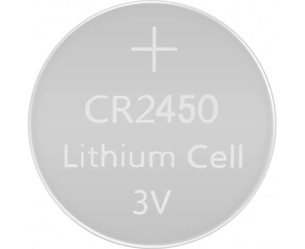 Батарейка Mirex CR2450-1 BL Lithium (23702-CR2450-E1) 3 В, (1/40/240)