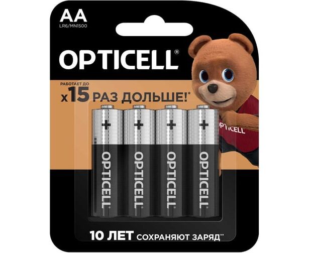Батарейка OPTICELL Basic LR6 BL4 6051001 (4/48/192/16128)