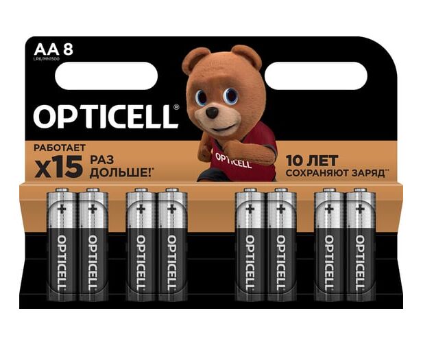 Батарейка OPTICELL Basic LR6 BL8 5051008 (8/96)