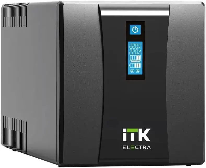 ИБП ITK Electra EET-1500 VA-1-002-S 900 Вт 1500 ВА черный