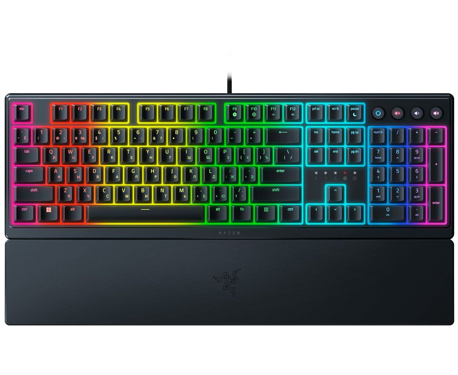 Клавиатура Razer Ornata V3 (RZ03-04460800-R3 R1) black