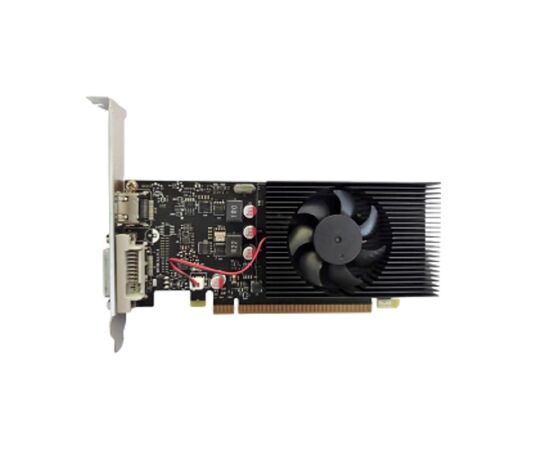 Видеокарта CBR GT1030 2 Gb (VGA-STX1030-2 G-RTL) GDDR5, 64bit, 1228-1468 Mhz, 1*HDMI + 1*DVI, 30 W, Ret