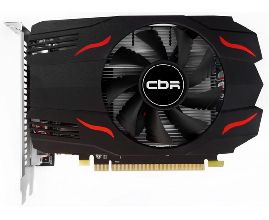 Видеокарта CBR Radeon RX 550 4 G (VGA-STX550-4 G-RTL), GDDR5, 128 BIT, 896, 1175 M Hz, Single fan, PCIE 3.0, 50 W (DVI/HDMI/DP)