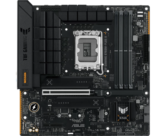 MB s1700 ASUS TUF GAMING B760 M-PLUS II m ATX 4х DDR5 1x PCI Ex16 1x PCI Ex4 1x PCI Ex1 3x M.2 DP HDMI 2.5 GLAN (90 MB1 HD0-M0 EAY0)