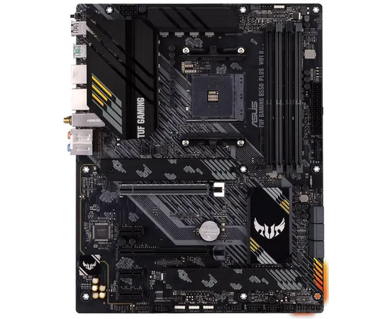 MB s AM4 ASUS TUF GAMING B550-PLUS WIFI II AMD B550, 4x DDR4-3200 МГц, 2x PCI-Ex16, 2x M.2, Standard-ATX