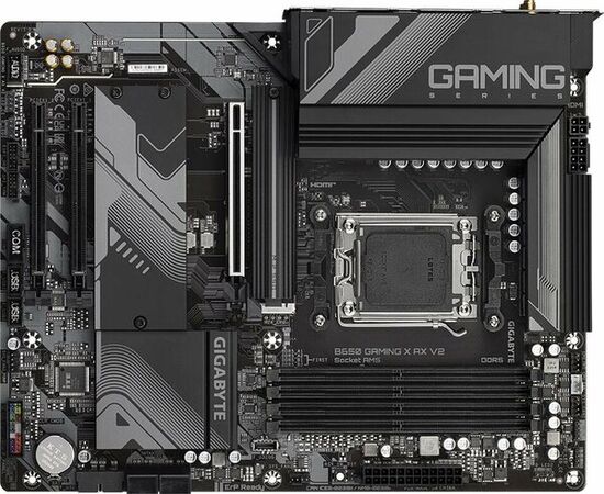 MB s AM5 Gigabyte B650 Gaming X AX V2, AMD B650, 4x DDR5-5200 МГц, 3x PCI-Ex16, 3x M.2, Standard-ATX
