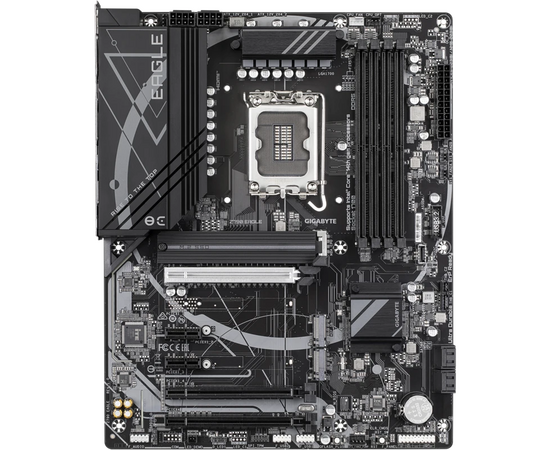 MB s1700 Gigabyte Z790 Eagle, Intel Z790, 4x DDR5-5600 МГц, 3x PCI-Ex16, 3x M.2, Standard-ATX