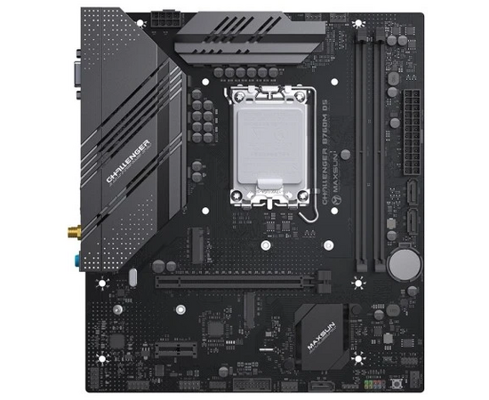 Материнская плата MAXSUN MS-Challenger B760 M D5 Wifi V1/V2