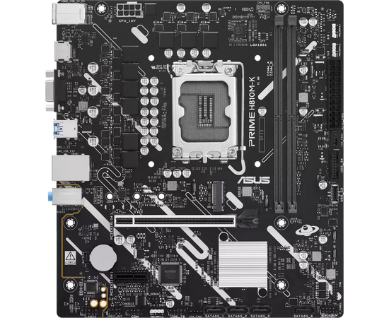 Материнская плата ASUS Prime H810 M-K (90 MB1 N10-M0 EAY0)