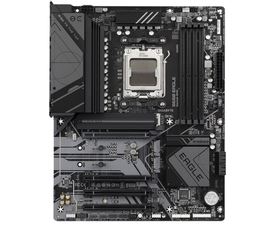 Материнская плата Gigabyte B650 E Eagle Socket AM5 AMD B650 4x DDR5 ATX AC`97 8ch(7.1) 2.5 Gg RAID+HDMI+DP
