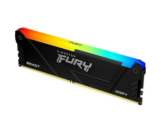 ОЗУ Kingston Fury Beast Black RGB XMP KF432 C16 BB2 A/16 16 GB DDR4 3200 M Hz DIMM CL16, 1.35 V 288-pin Non-ECC