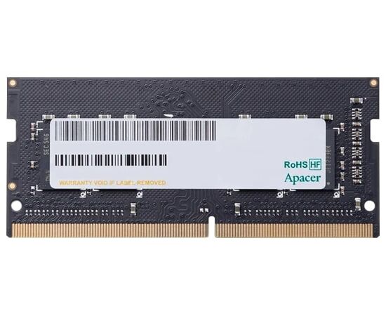 ОЗУ Apacer (AS08 GGB32 CSYBGH/ES.08 G21.GSH) DDR4 8 GB 3200 M Hz SO-DIMM (PC4-25600) CL19 1.2 V (Retail)