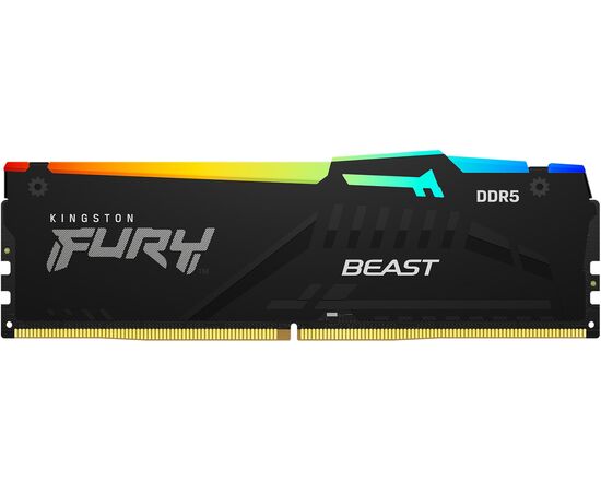 ОЗУ Kingston FURY Beast RGB KF556 C40 BBA-32 32 GB 5600 MT/s DDR5 CL40 DIMM