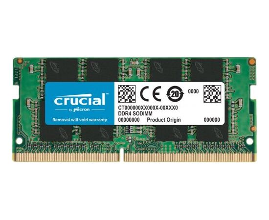 ОЗУ Crucial CT16 G4 SFRA32 A SODIMM 16 GB DDR4 3200 MT/s (PC4-25600) CL22 Unbuffered 260pin