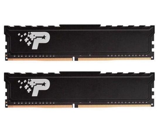 ОЗУ PATRIOT Signature Kit PSP416 G3200 KH1 DDR 4 DIMM 16 Gb (8 G Bx2) PC25600, 3200 Mhz, retail