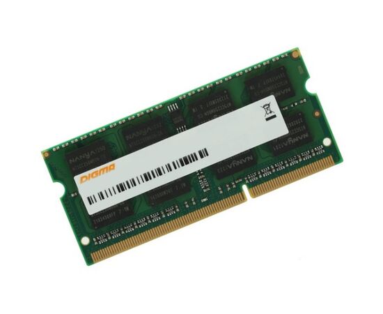 ОЗУ Digma DGMAS42666008 D DDR4 8 Gb 2666 M Hz RTL PC4-21300 CL19 SO-DIMM 260-pin 1.2 В dual rank Ret