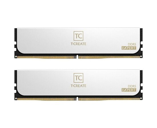 ОЗУ TEAMGROUP T-Create Expert 32 GB (CTCWD532 G6000 HC30 DC01) (2x16 GB) DDR5 6000 M Hz CL30 (30-36-36-76) 1.35 V / White