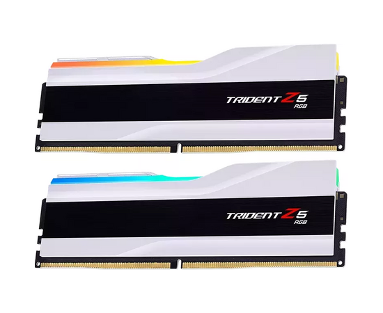 ОЗУ G.SKILL Trident Z5 RGB 64 GB (F5-6000 J3636 F32 GX2-TZ5 RW) (2x32 GB) DDR5 6000 M Hz CL36 (36-36-36-96) 1.35 V / White