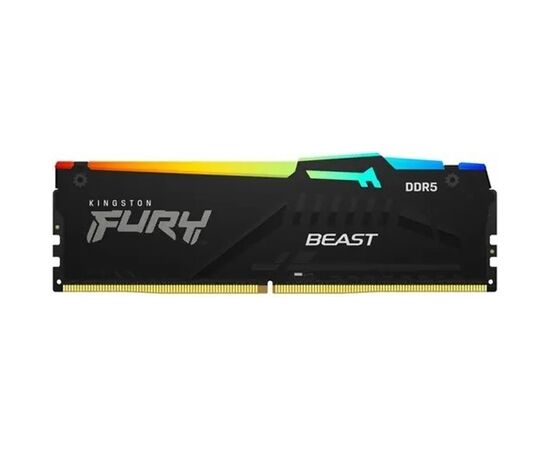 ОЗУ Kingston Fury Beast Black Expo (KF556 C36 BBEA-16) DDR5 - 1x 16 ГБ 5600 МГц, DIMM, Ret