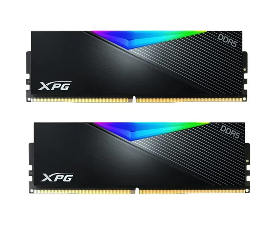 ОЗУ ADATA XPG Lancer RGB AX5 U6400 C3232 G-DCLARBK 64 GB DDR5 6400 DIMM 2*32, CL32, 1.4 V