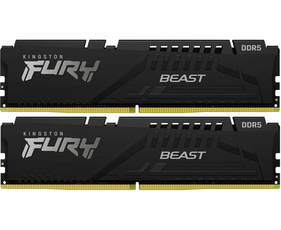 ОЗУ Kingston Fury Beast KF568 C34 BBEK2-32 DDR5 - 2x 16 ГБ 6800 МГц, DIMM, Ret