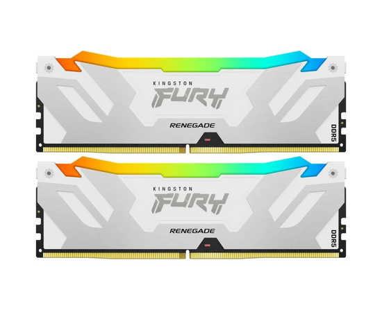 ОЗУ Kingston Fury Renegade XMP RGB KF564 C32 RWAK2-64 DDR5 2x32 GB 6400 M Hz RTL Gaming PC5-51200 CL32