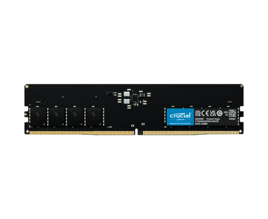 ОЗУ Crucial CT32 G56 C46 U5 32 GB U-DIMM DDR5, 5600 МГц