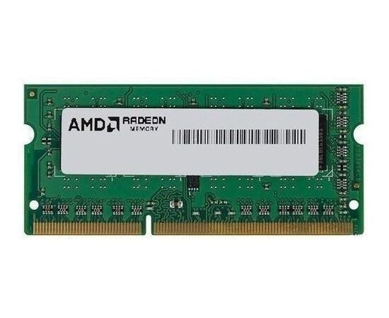 ОЗУ AMD Radeon R7 Performance Series Black (R748 G2133 S2 S-UO) 8 GB DDR4 2133 SO DIMM Non-ECC, CL15, 1.2 V, Bulk