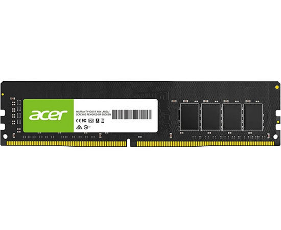ОЗУ ACER UD100 (BL.9 BWWA.227) DDR4 DIMM 16 Gb (PC25600, 3200 M Hz, CL22, 1.2 V, RTL)
