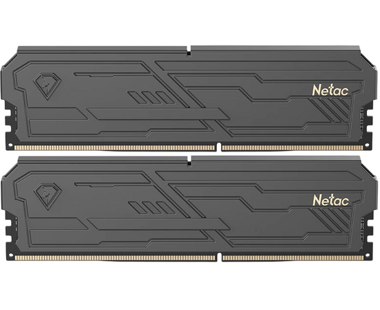 ОЗУ Netac Shadow III NTSHD5 P60 DP-32 K DDR 5 DIMM 32 Gb (16 Gbx2) 6000 Mhz, C30