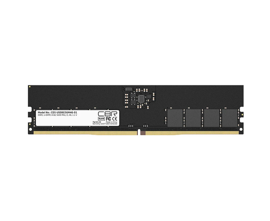 ОЗУ CBR CD5-US08 G56 M46-01 DDR5 DIMM (UDIMM) 8 GB PC5-44800, 5600 M Hz, CL46, 1.1 V